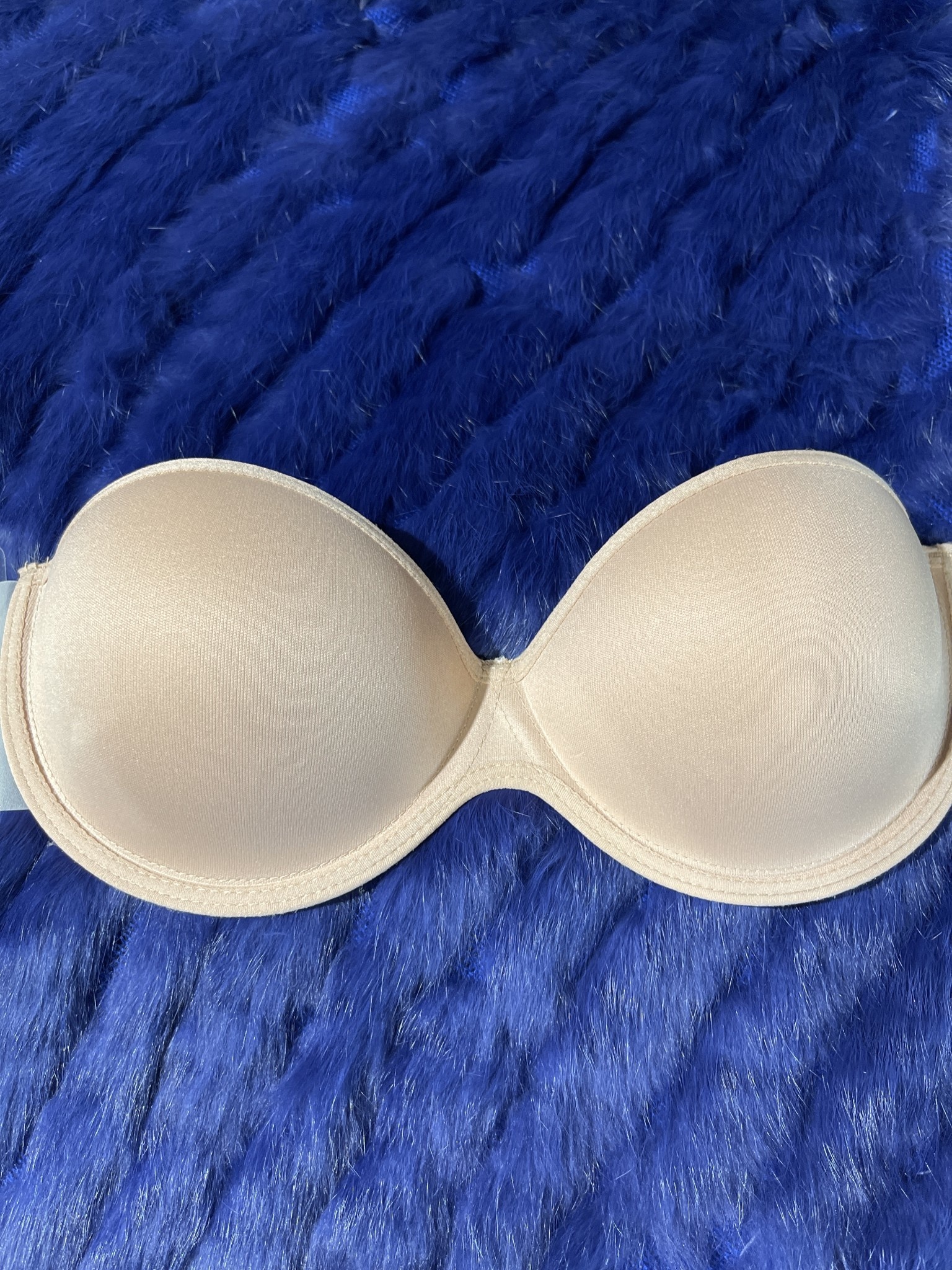 Lingerie Solutions Backless Strapless Nude Bra, Size C Cup
