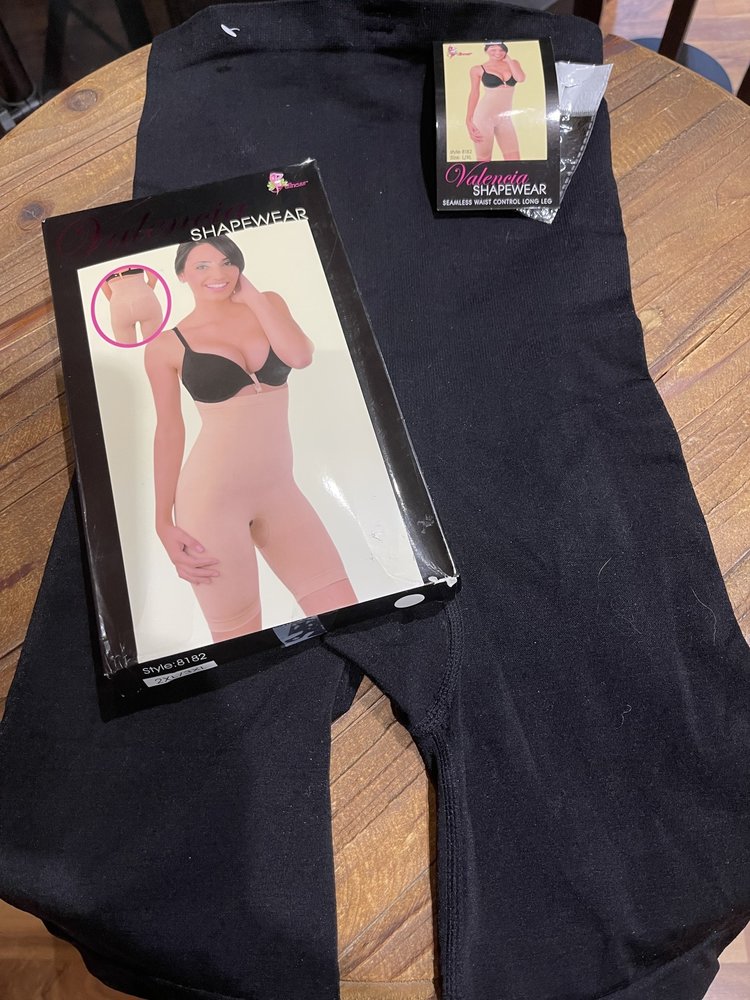 Valencia Black High Waisted Shape Short 8"