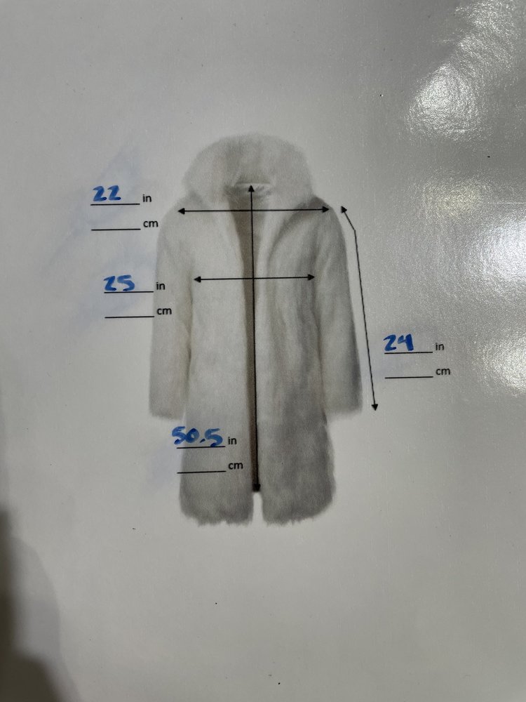 Medium Dark Brown Mink Coat Female Pelts, Size L