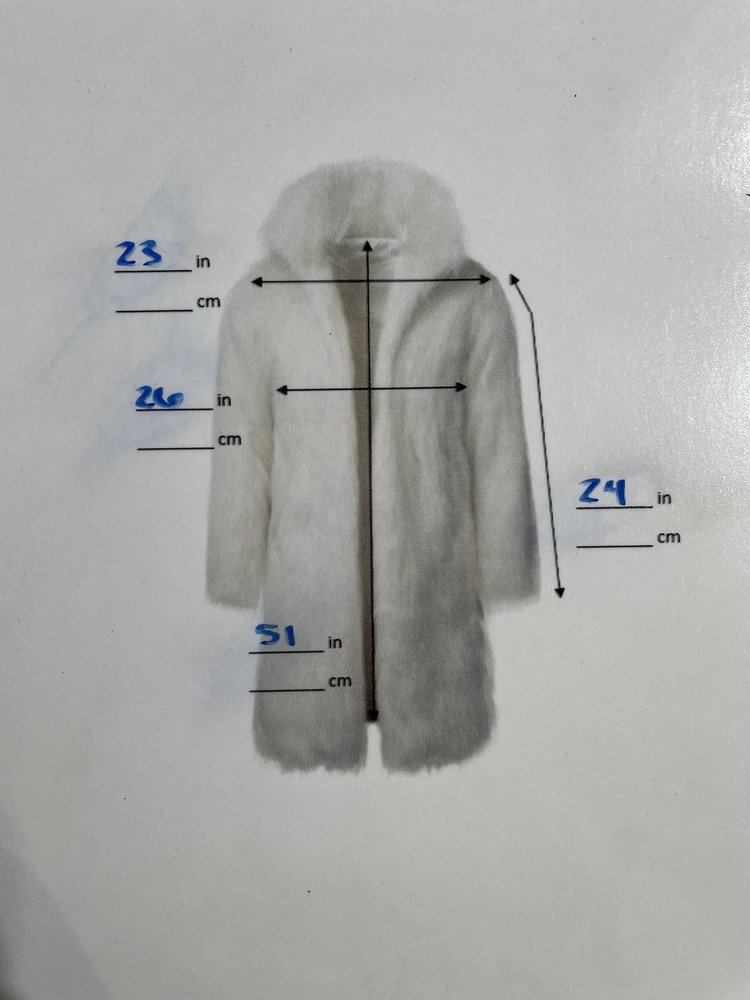 Dark Dawn Mink Long Coat, Size L