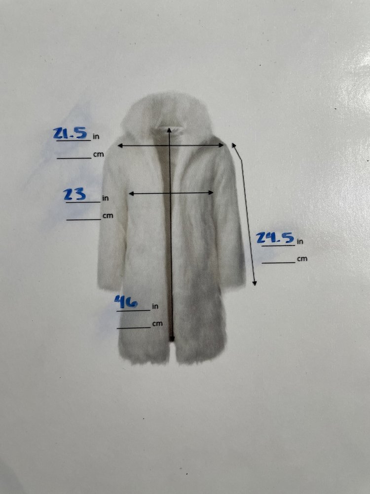 Mink Gill with Folded Sleeve, Size L