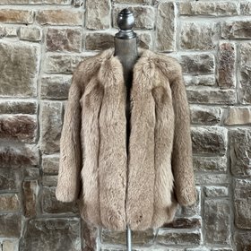 Picketts Chattanooga Blush Fox Stroller Coat, Size S