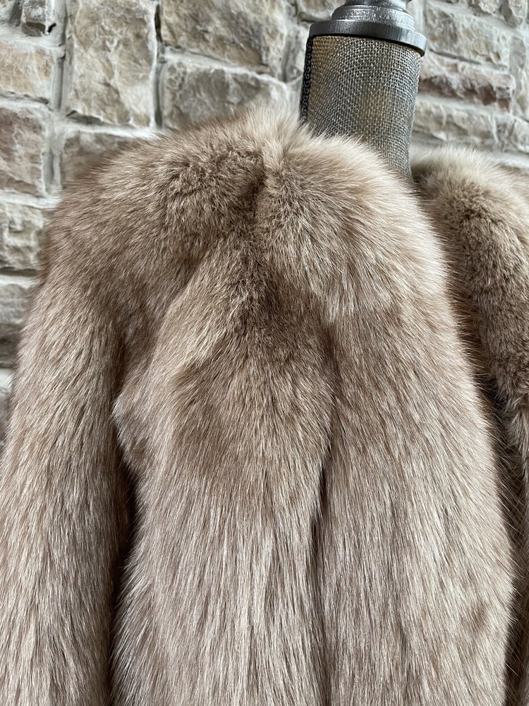 Picketts Chattanooga Blush Fox Stroller Coat, Size S