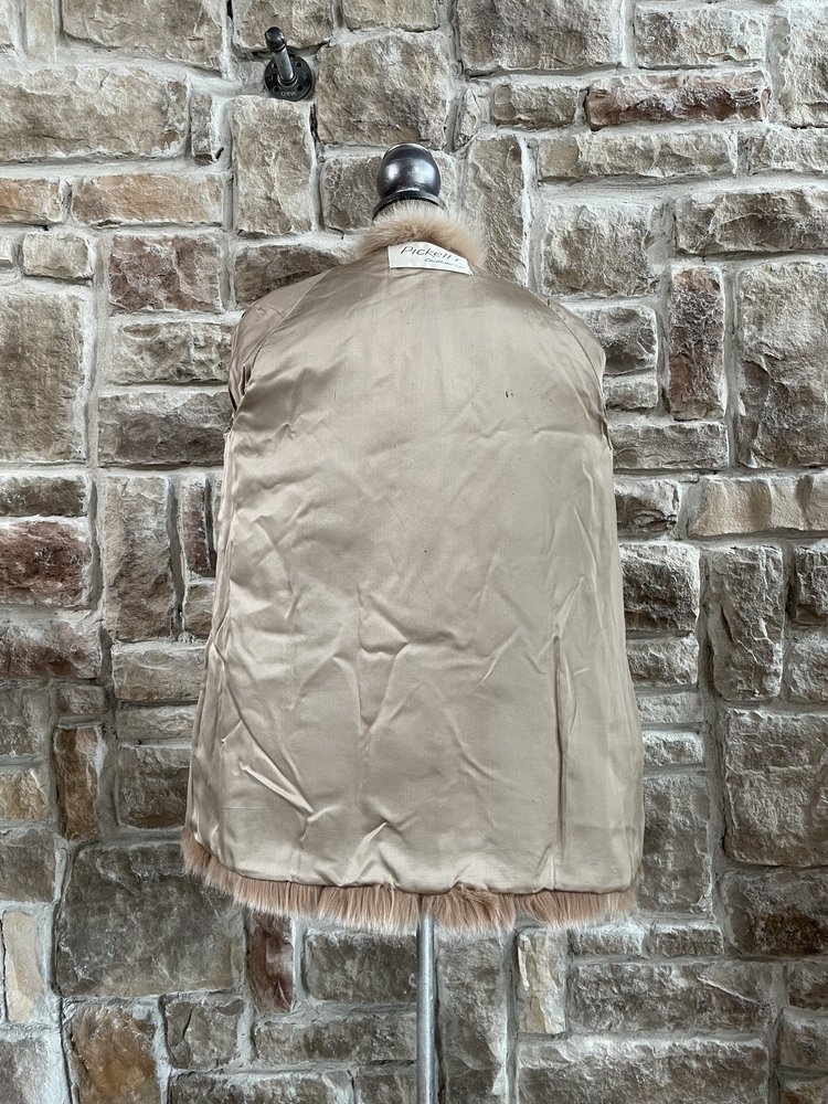 Picketts Chattanooga Blush Fox Stroller Coat, Size S