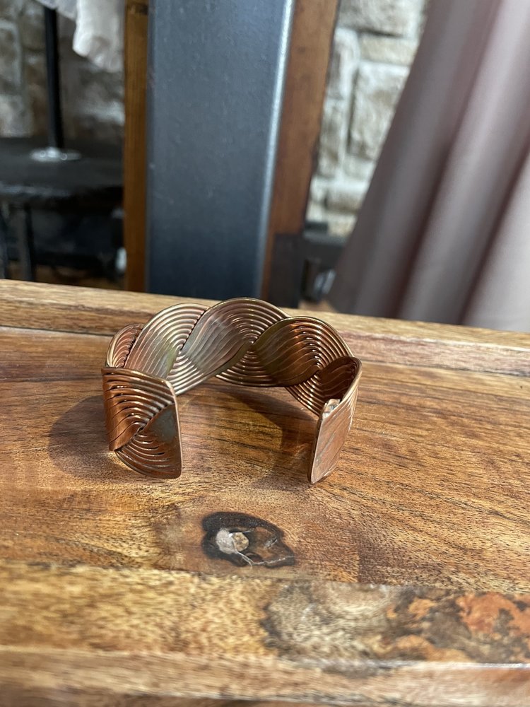 Copper Swirl Cuff