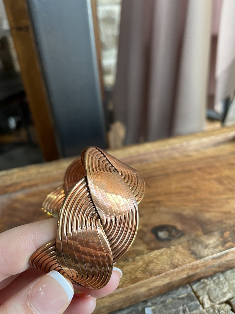 Copper Swirl Cuff