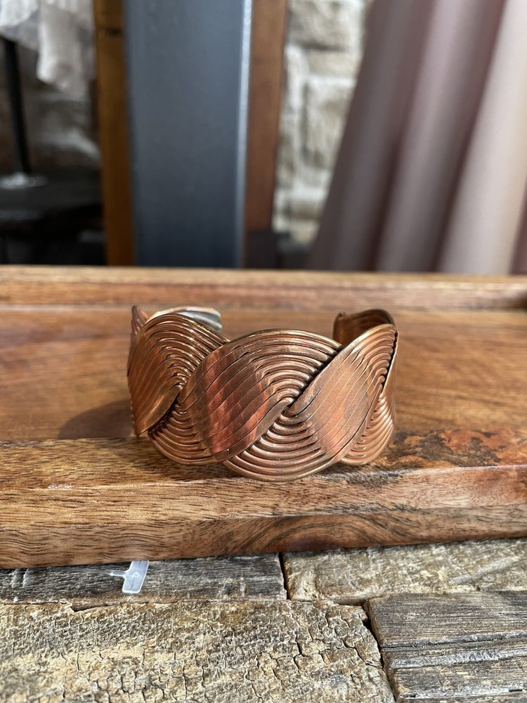 Copper Swirl Cuff