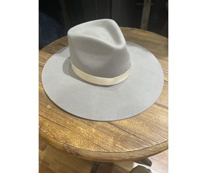 Pinch Front Cowboy Hat M / Grey