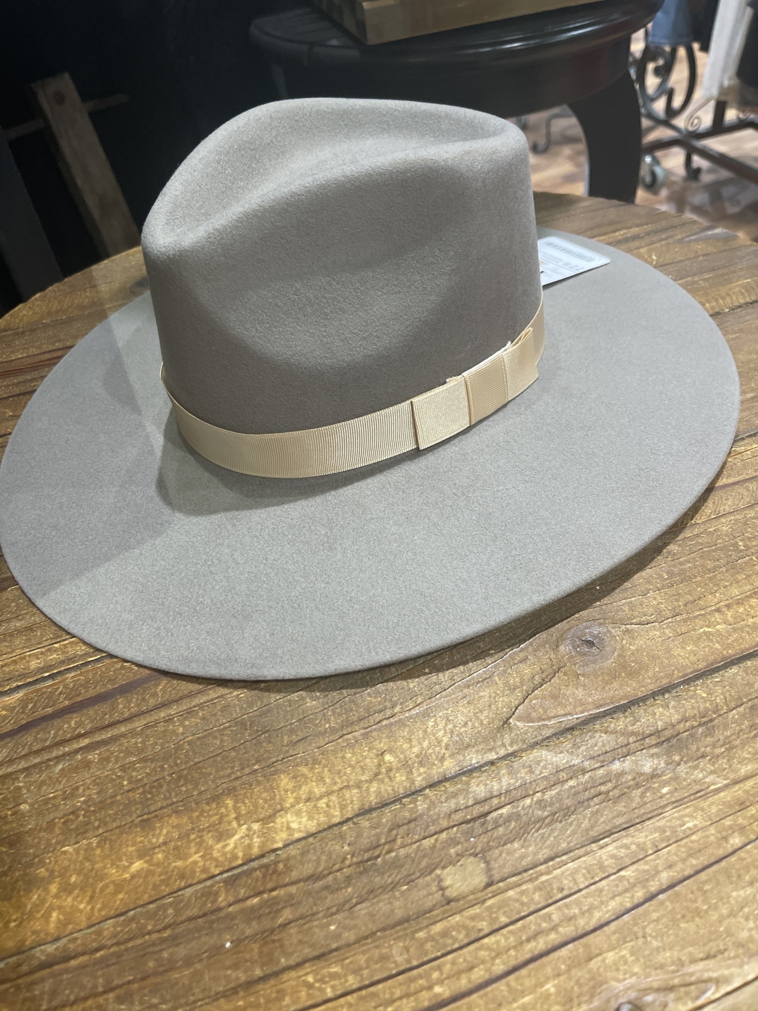 Pinch Front Cowboy Hat M / Grey