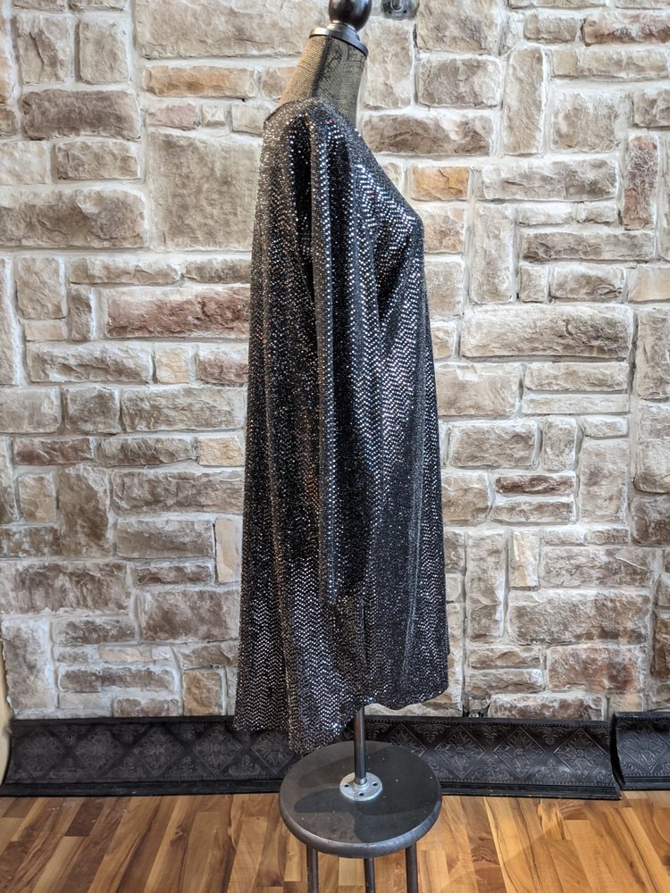 B Darlin Gunmetal Gray Metallic Sheath