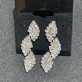 Silver Leaflet Earrings