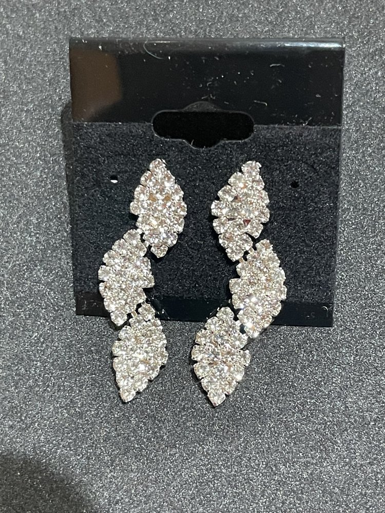 Silver Leaflet Earrings