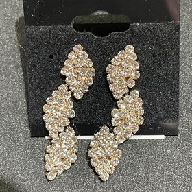 Gold Leaflet Earrings