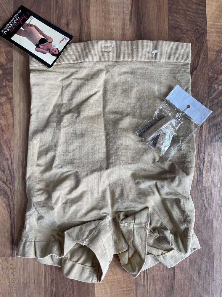 Valencia Beige Seamless Hi-Waist Boyshort