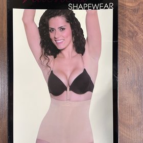 Valencia Beige Hi-Waist Bikini Shapewear
