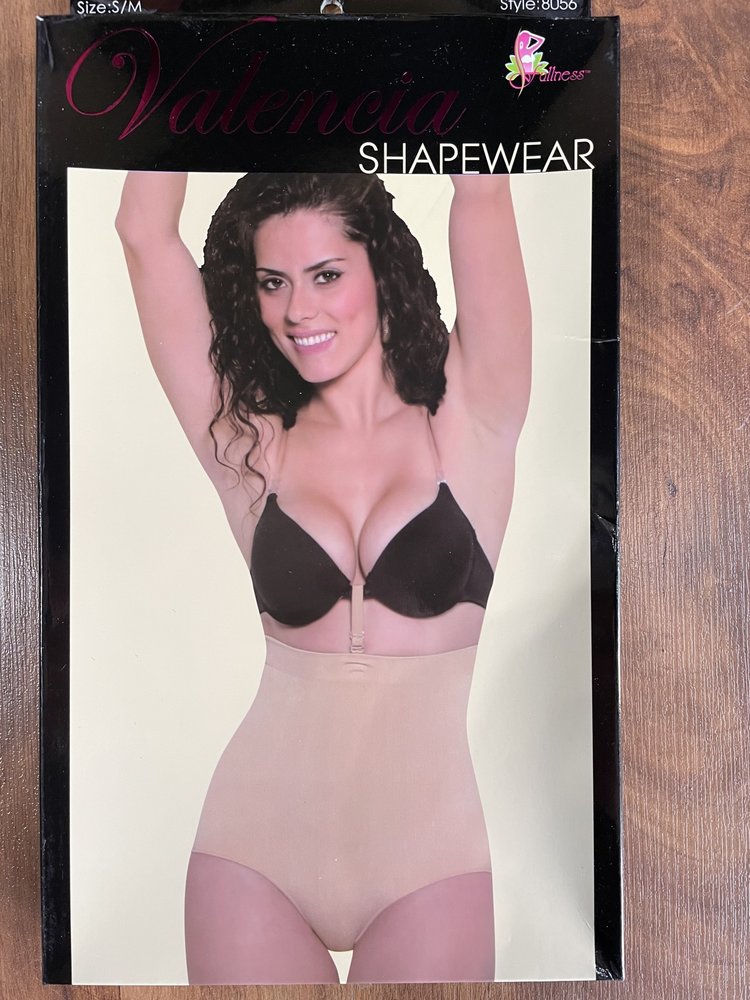 Valencia Beige Hi-Waist Bikini Shapewear