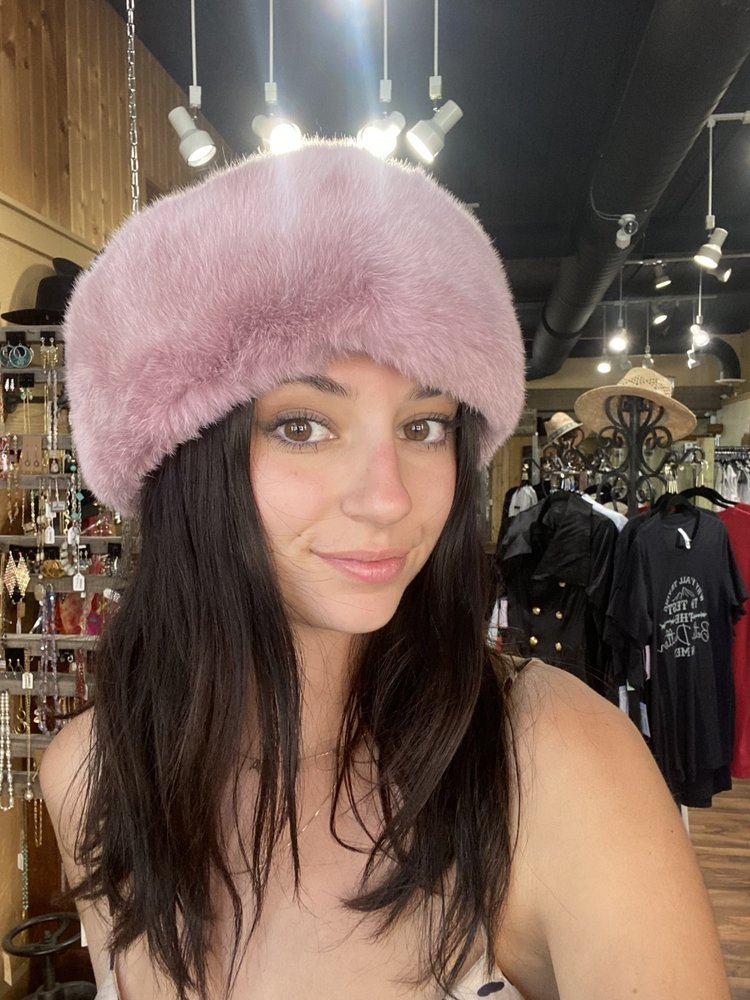 M. Miller Dusty Rose Rabbit Headband, 24"