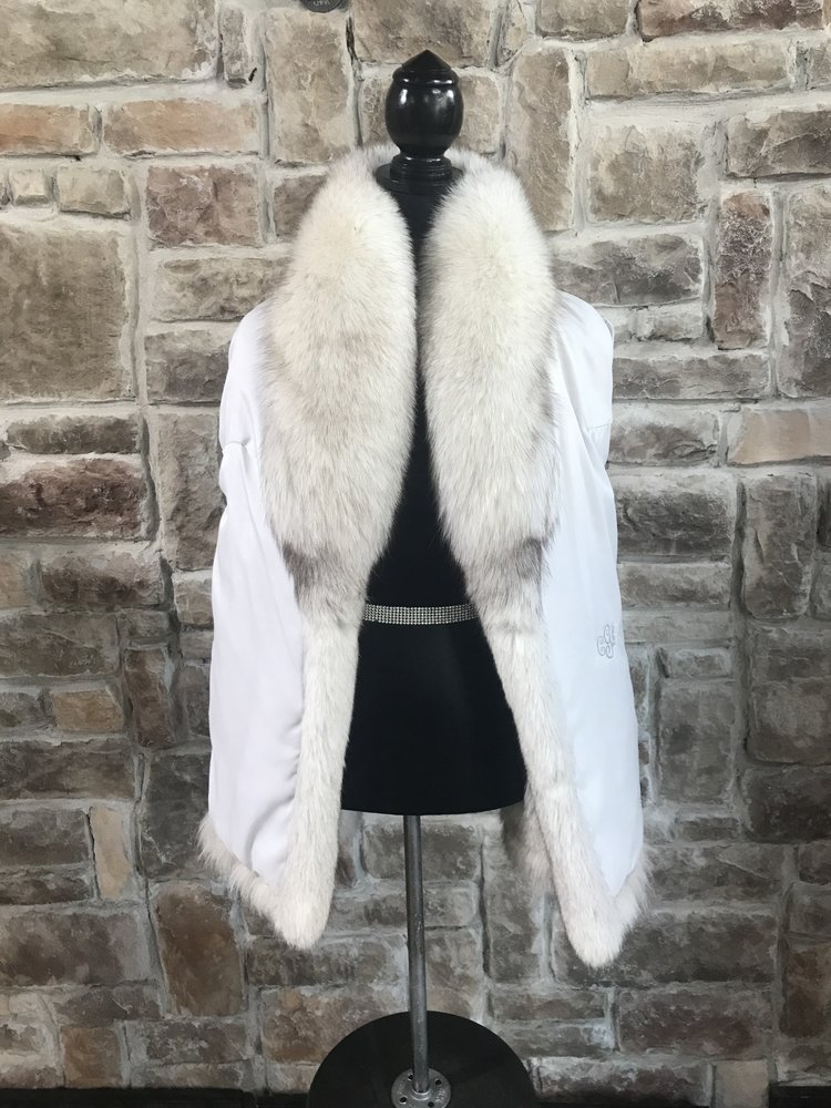 Muckerheide Blue Fox Stroller Jacket, Size M