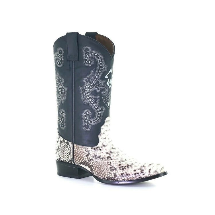 Corral Mens Corral Boot Natural Python 211160 , Size 9