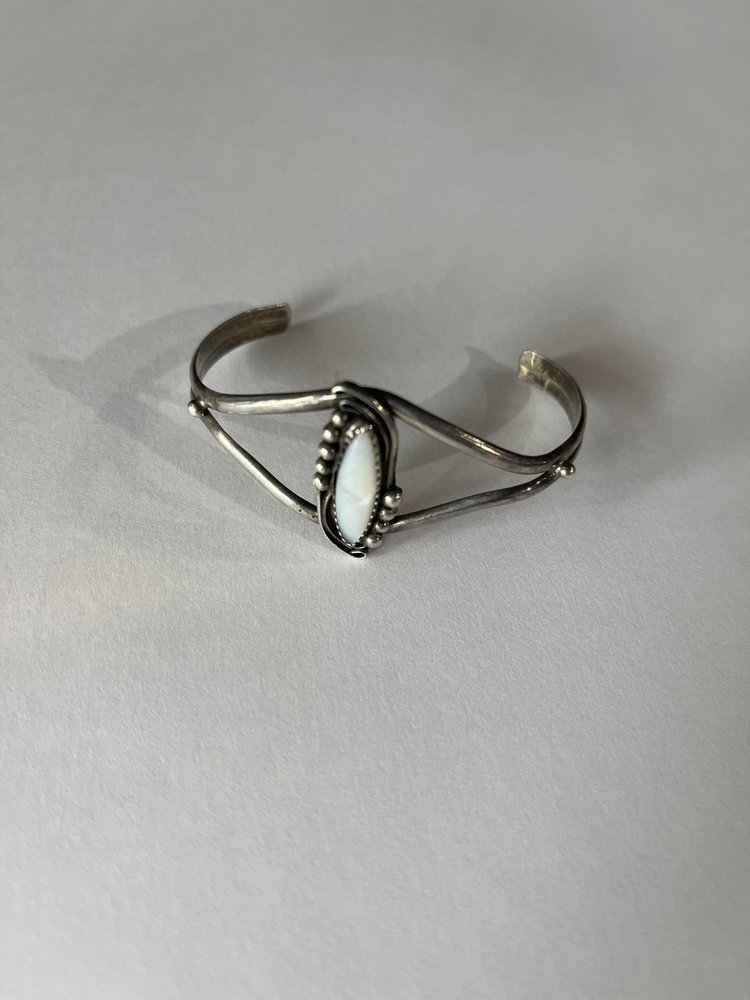 Silver w/ Opal Bracelet