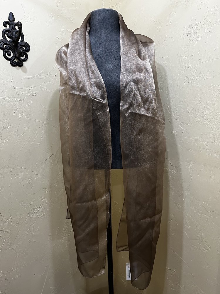 Bronze Organza Wrap