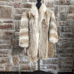 Coyote Stroller with Shawl Collar, Size 3X