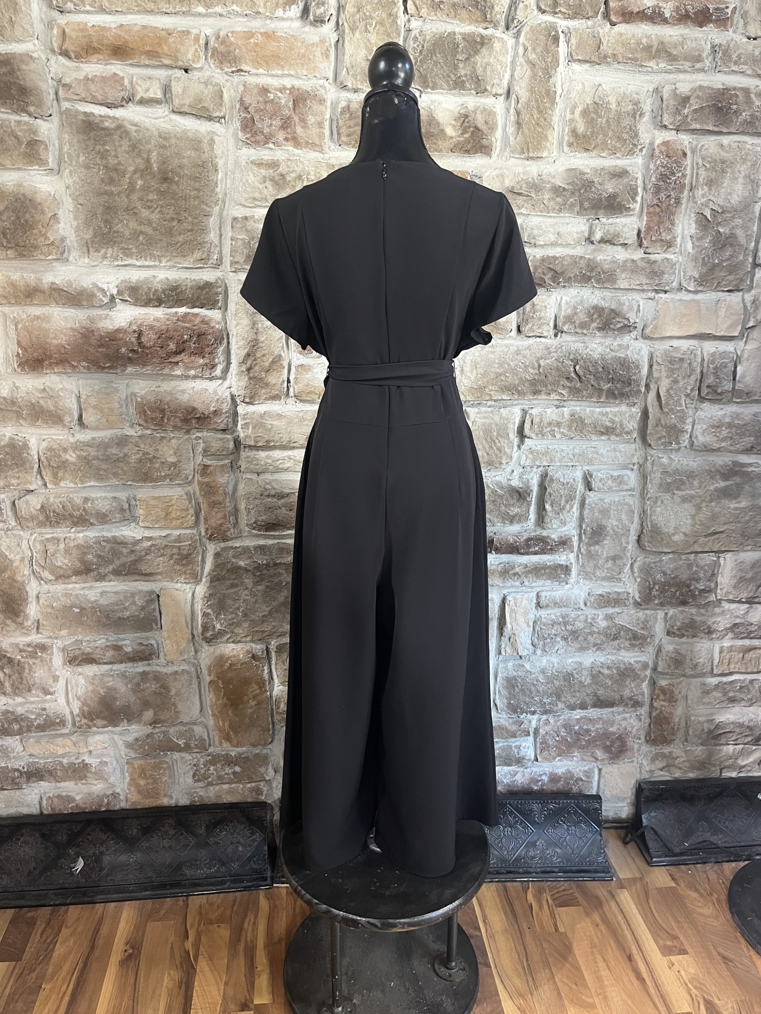 ladies black jumpsuit size 14