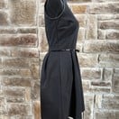 leather front dress Pilar Vegan Leather Tie-Front Dress main image 0