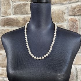 Pearl Necklace, 22 Inches