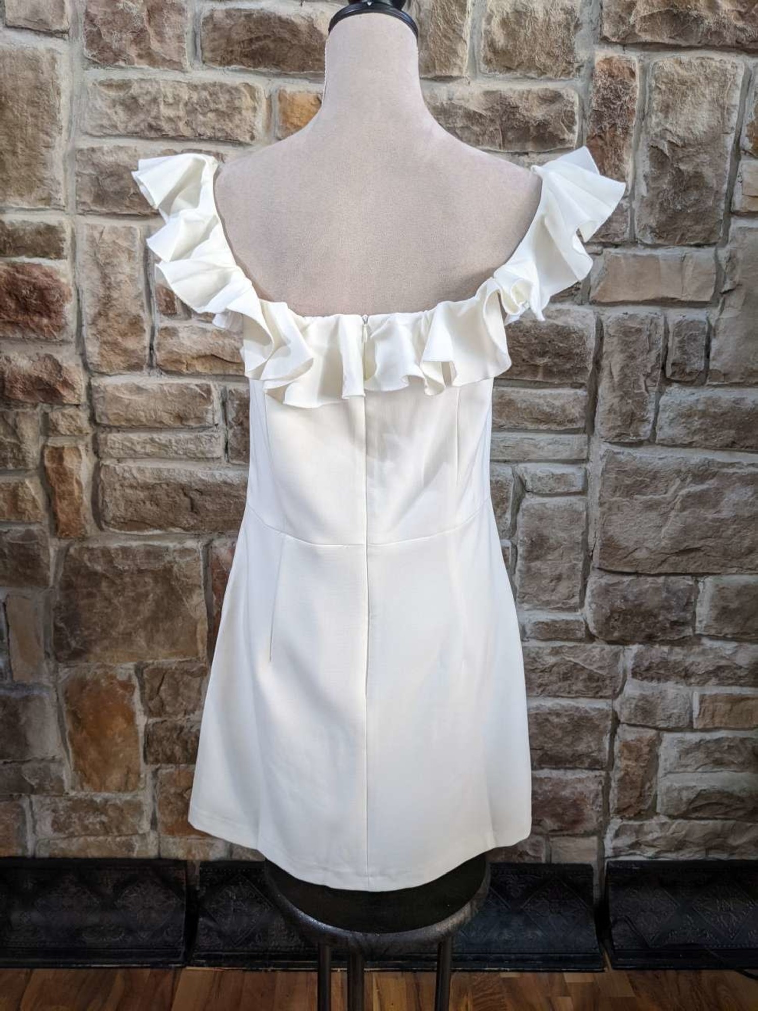 french connection a-line dress French Connection Whisper Ruth Square Neck Dress - Black