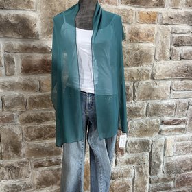 Fiesta Fashion Emerald Wrap/Scarf 13"x 71"