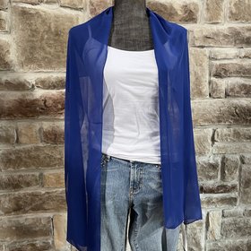 Fiesta Fashion Royal Blue Wrap/Scarf 13"x 71"