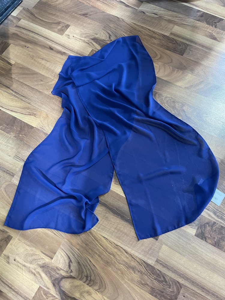 Fiesta Fashion Royal Blue Wrap/Scarf 13"x 71"