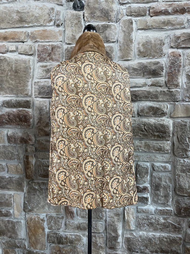 Autumn Haze Hip Length Mink Coat, Size S