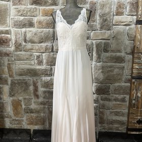 Weddington Way Light Blush A-Line Gown, Size 8