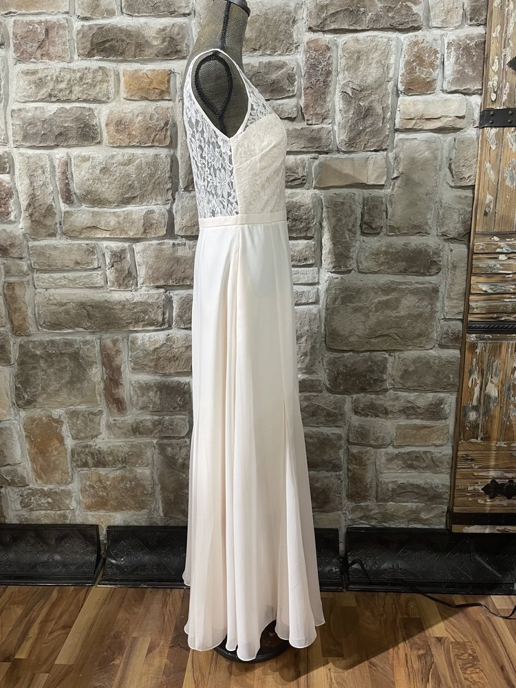 Weddington Way Light Blush A-Line Gown, Size 8