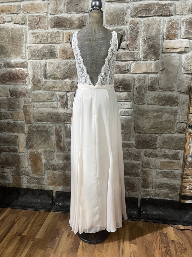 Weddington Way Light Blush A-Line Gown, Size 8