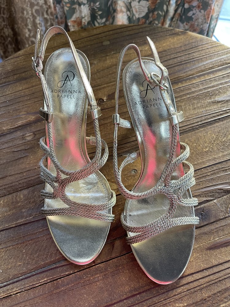 Adrianna Papell Gold Amena Metallic Sandal