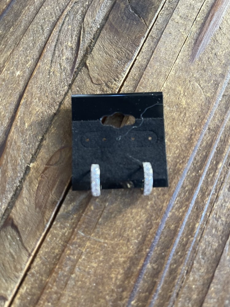 Nanette Lepore Sterling Silver Petite Belinda Hoop Earrings