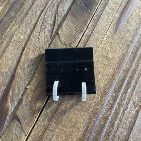 Nanette Lepore Sterling Silver Petite Claudia Hoop Earrings