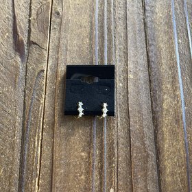 Nanette Lepore Gold Cubic Zirconia Petite Estelle Earrings