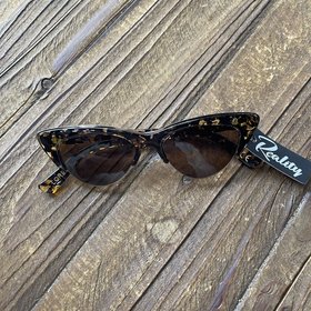 Reality Brown & Black Loren Cat Eye Sunglasses