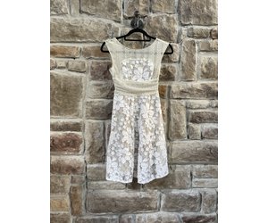 chinese dress ladies Anthropologie Moulinette Soeurs Navy Lace Maxi Dress- Size 0 – The Saved  Collection main image 1