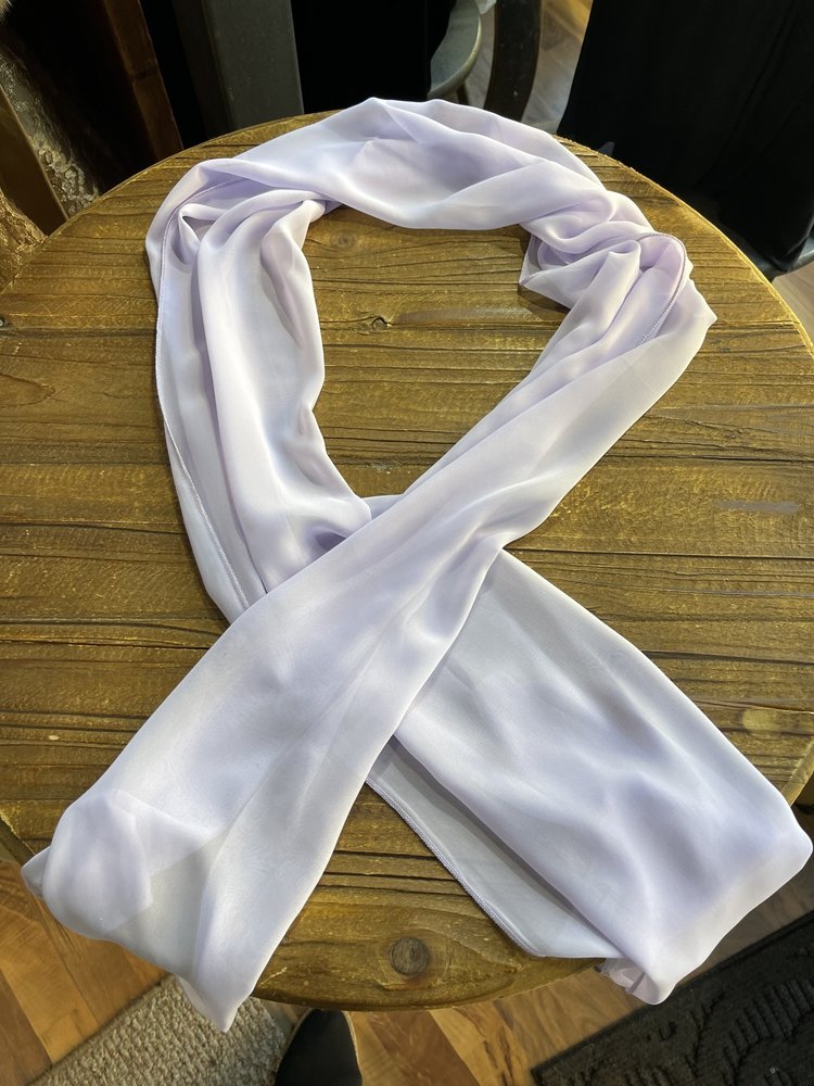 Fiesta Fashion Lavender Wrap/Scarf  13" x 71"