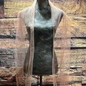 Rose Sheer Scarf, 78" inch