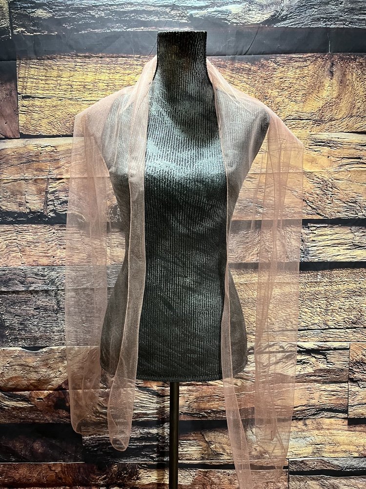 Rose Sheer Scarf, 78" inch