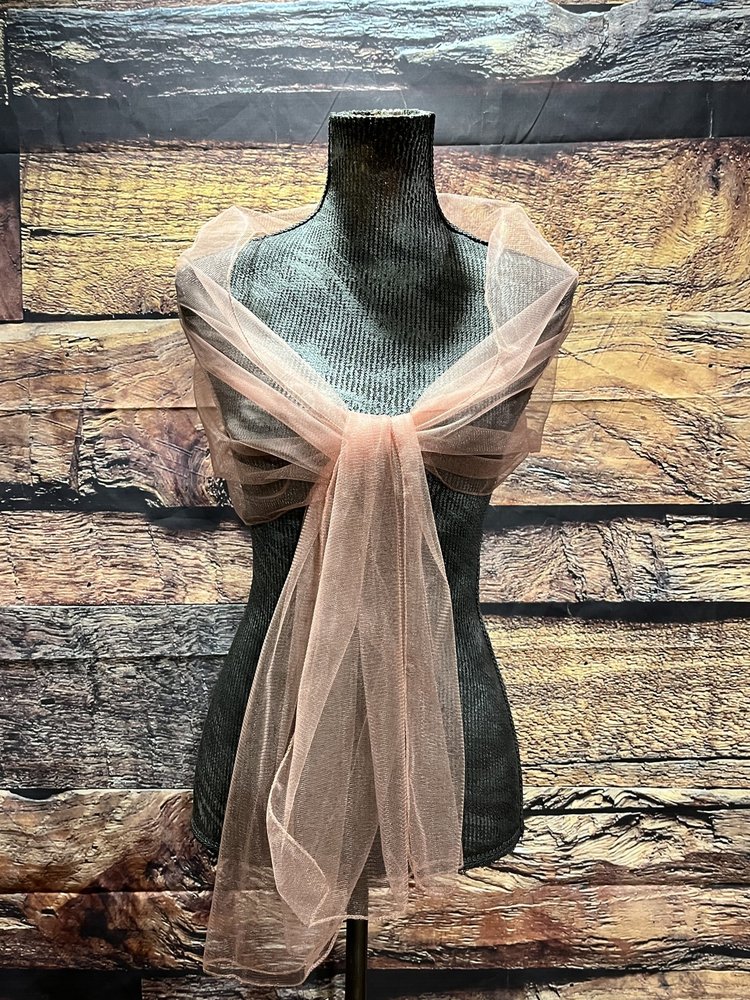 Rose Sheer Scarf, 78" inch