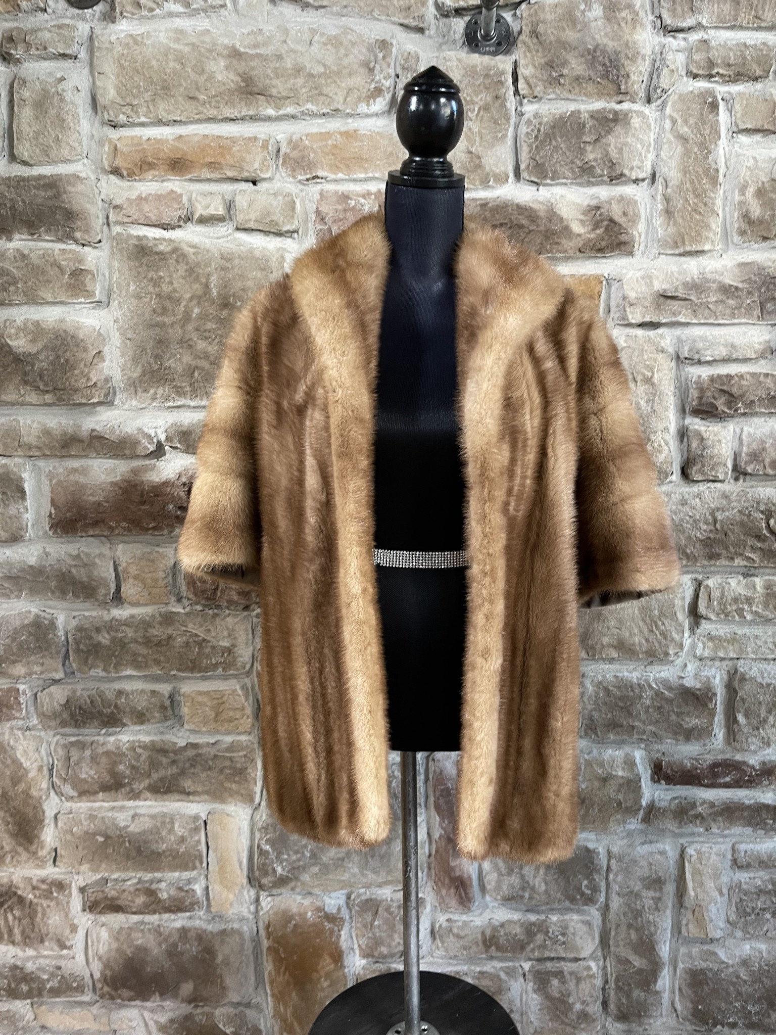 Autumn Haze Brook Mink Stole, O/S - Elements Unleashed