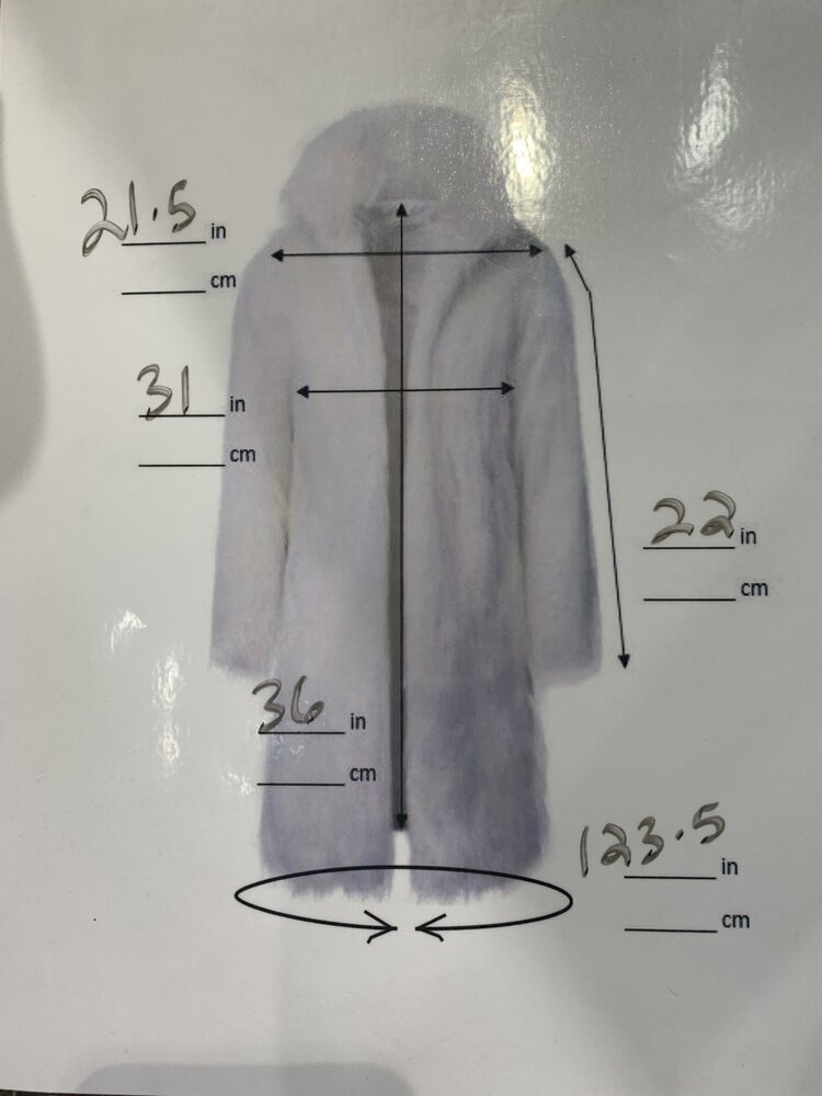 Neiman Marcus Black Semi Sheared Mink Swing Coat, Size XL