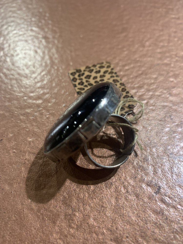 Black Onyx Sterling Silver Ring